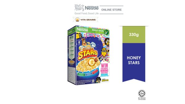 Hộp Ngũ Cốc Dinh Dưỡng Nestle Honey Stars 330g