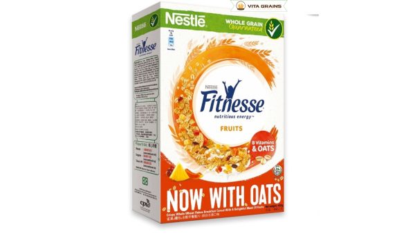 Hộp Ngũ Cốc Dinh Dưỡng Nestle Fitnesse Fruits 375g