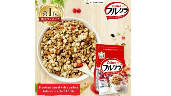 Ngũ Cốc Calbee mix trái cây