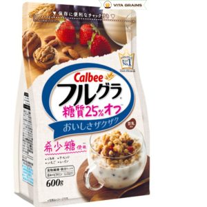 Ngũ Cốc Calbee Less Sugar 600g