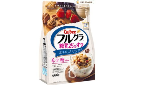 Ngũ Cốc Calbee Less Sugar 600g