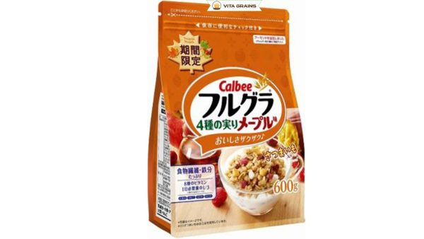 Ngũ Cốc Calbee ít đường 600g