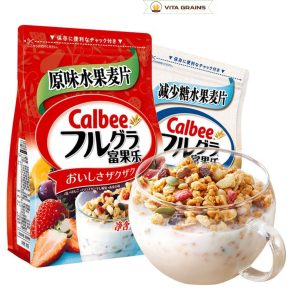 Ngũ Cốc Calbee Berry Milk Grains 350g