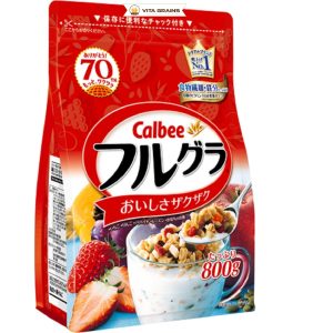 Ngũ Cốc Calbee vị Việt Quất - Mâm Xôi