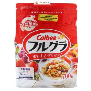Bịch Ngũ Cốc Calbee Quả Óc Chó Và Táo 700g