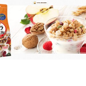 Ngũ Cốc Calbee Quả Óc Chó Và Táo 700g