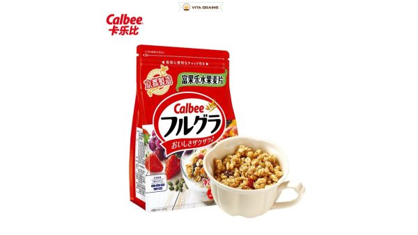 Ngũ Cốc Calbee Quả Óc Chó Và Táo