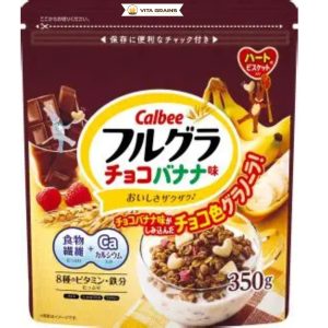 Ngũ Cốc Calbee Vị Chocolate và Chuối 350g