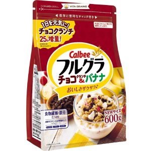 Ngũ Cốc Calbee Vị Chocolate và Chuối 600g