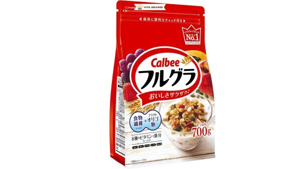 Bịch Ngũ Cốc Calbee Frugra Cereal 700g