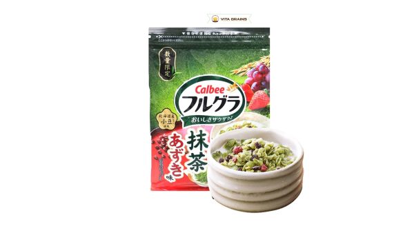 Ngũ Cốc Calbee vị Matcha 600g