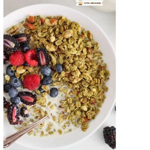Ngũ Cốc Calbee Vị Matcha mix trái cây