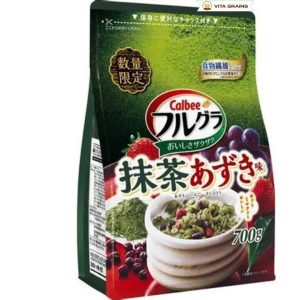 Hộp Ngũ Cốc Calbee Vị Matcha 700g