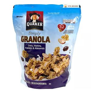 Hộp Quaker Simply Granola Almond