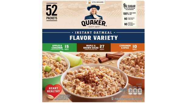 Yến Mạch Quaker Flavor Variety 264g