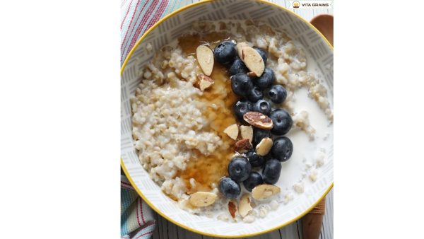 Cháo Yến Mạch Việt Quất