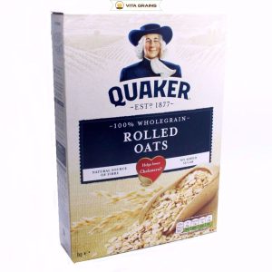 Hộp Quaker Rolled Oats 1kg