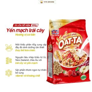 Ngũ Cốc Yến Mạch Nguyên Cám 800g