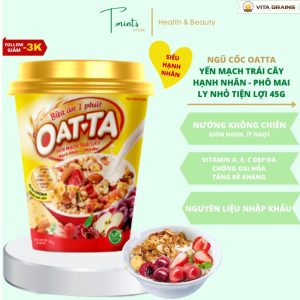 Hộp OATTA mix Hạnh Nhân - Phô Mai