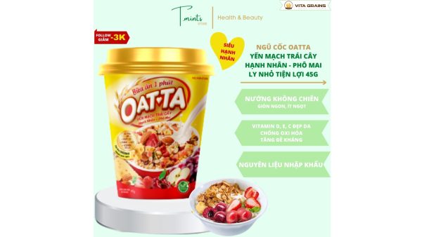 Hộp OATTA mix Hạnh Nhân - Phô Mai