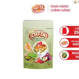 Yến Mạch Trái Cây Matcha 250g