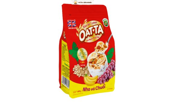 Yến Mạch Nho và Chuối 600g