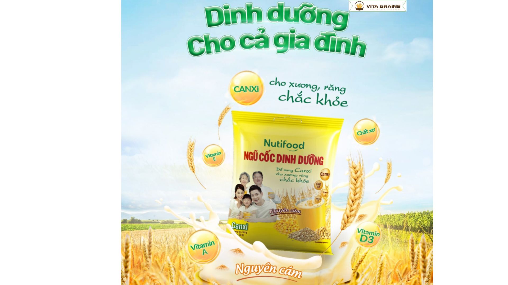 Nutifood Ngũ Cốc Nguyên Cám 500g - Ảnh 2