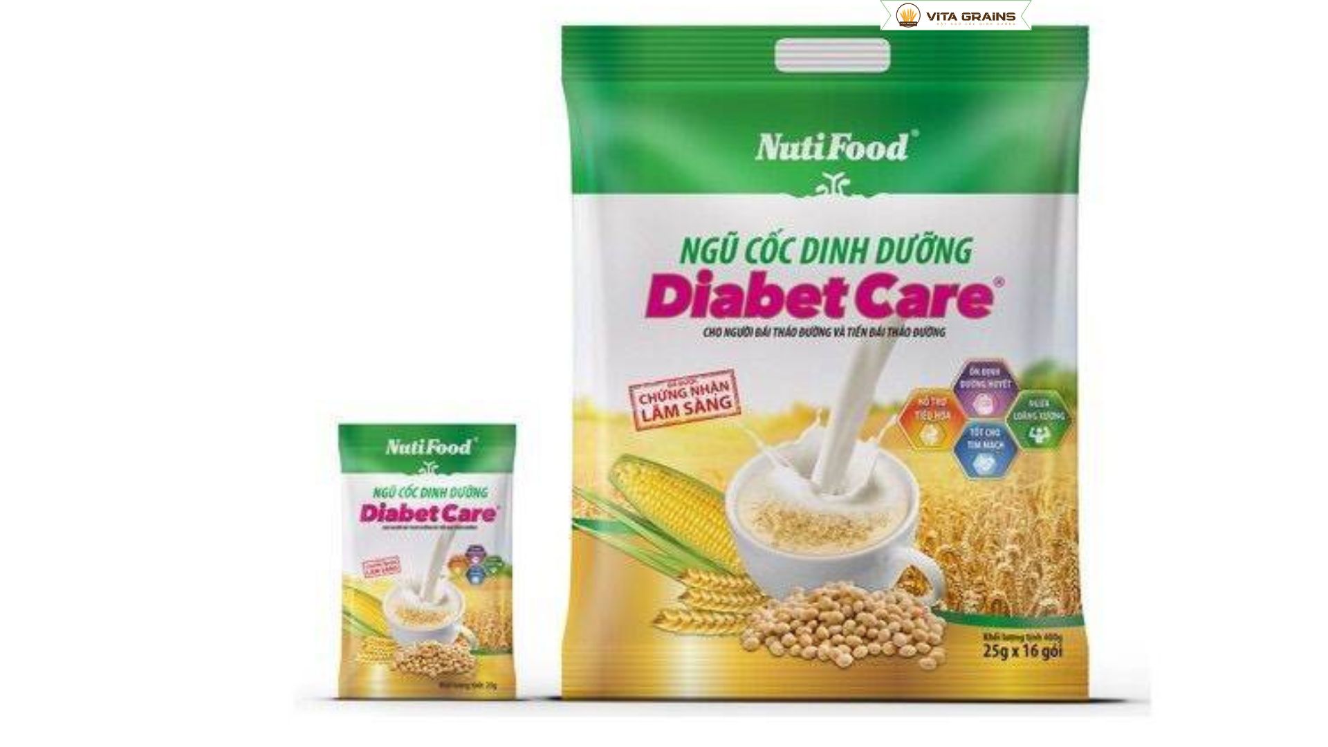 Ngũ Cốc Nutifood Cho Người Tiểu Đường 400g - Ảnh 2