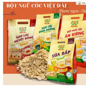 Ngũ cốc sữa bắp Canxi Việt Đài 600g