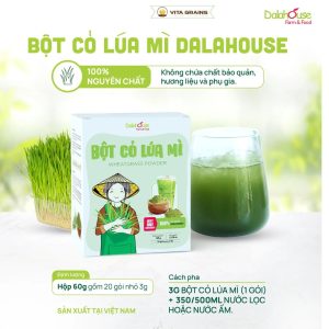 Bột Cỏ Lúa Mì Dalahouse 120g